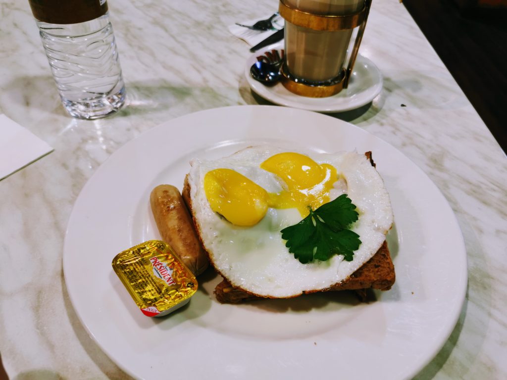 ホテルの朝ごはん。