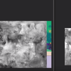 イラストのテクスチャーの付け方について