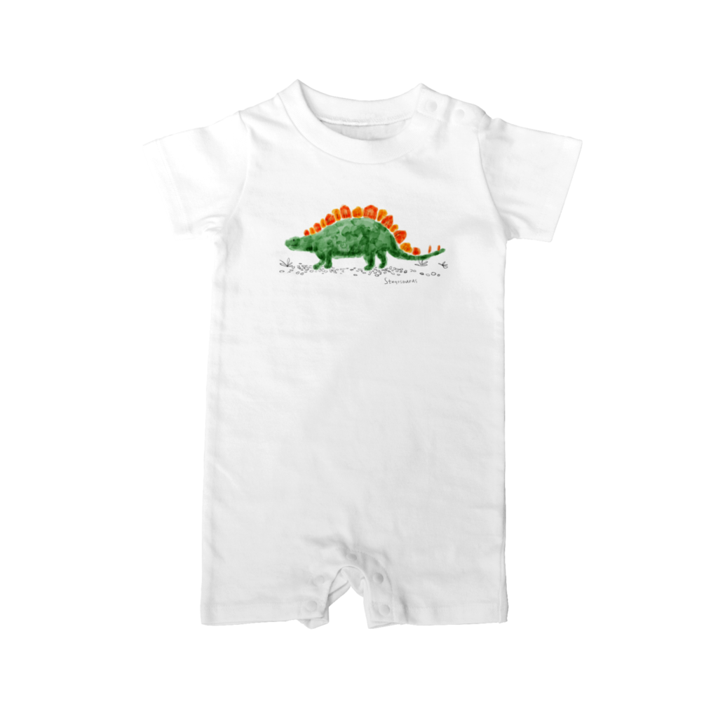 ステゴサウルスロンパース