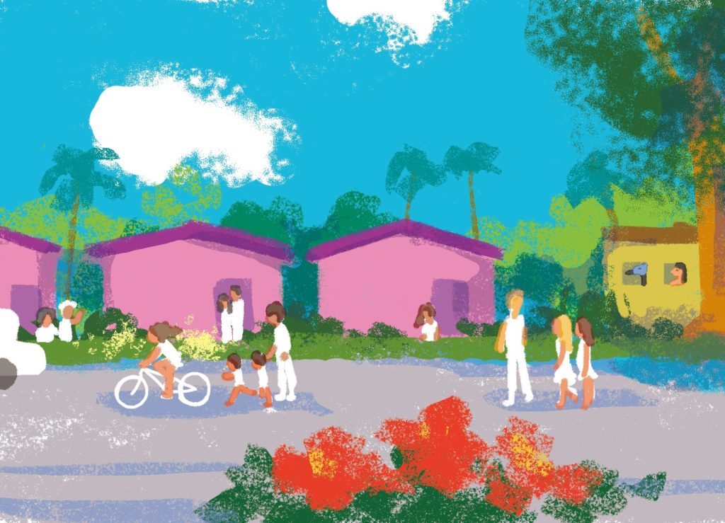 スアレス一家は、今日もにぎやか