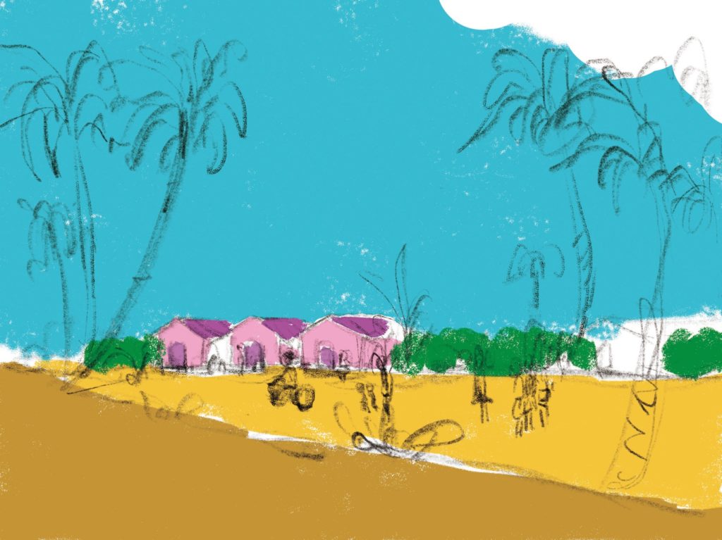 スアレス一家は、今日もにぎやか