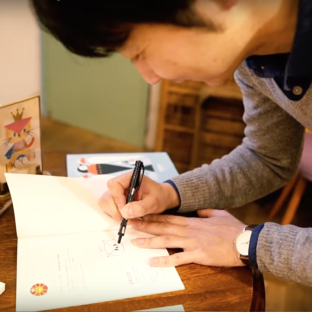 サタケシュンスケさん個展にお邪魔しました。