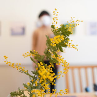 しらこさんの展示にお邪魔しました|プロクリエイトで絵を描きながらインタビュー