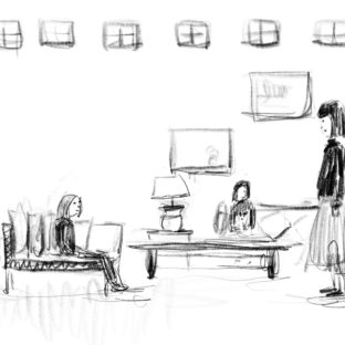 イラスト制作過程