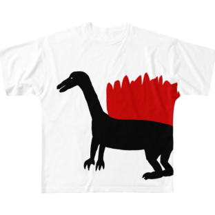 赤×黒「恐竜Tシャツ」