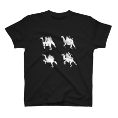 Blackスピノサウルス恐竜Tシャツとトートバッグ