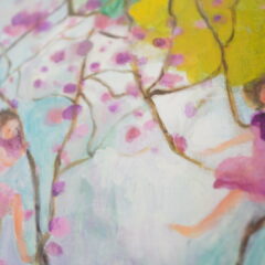 最近描いてる油絵、制作過程2