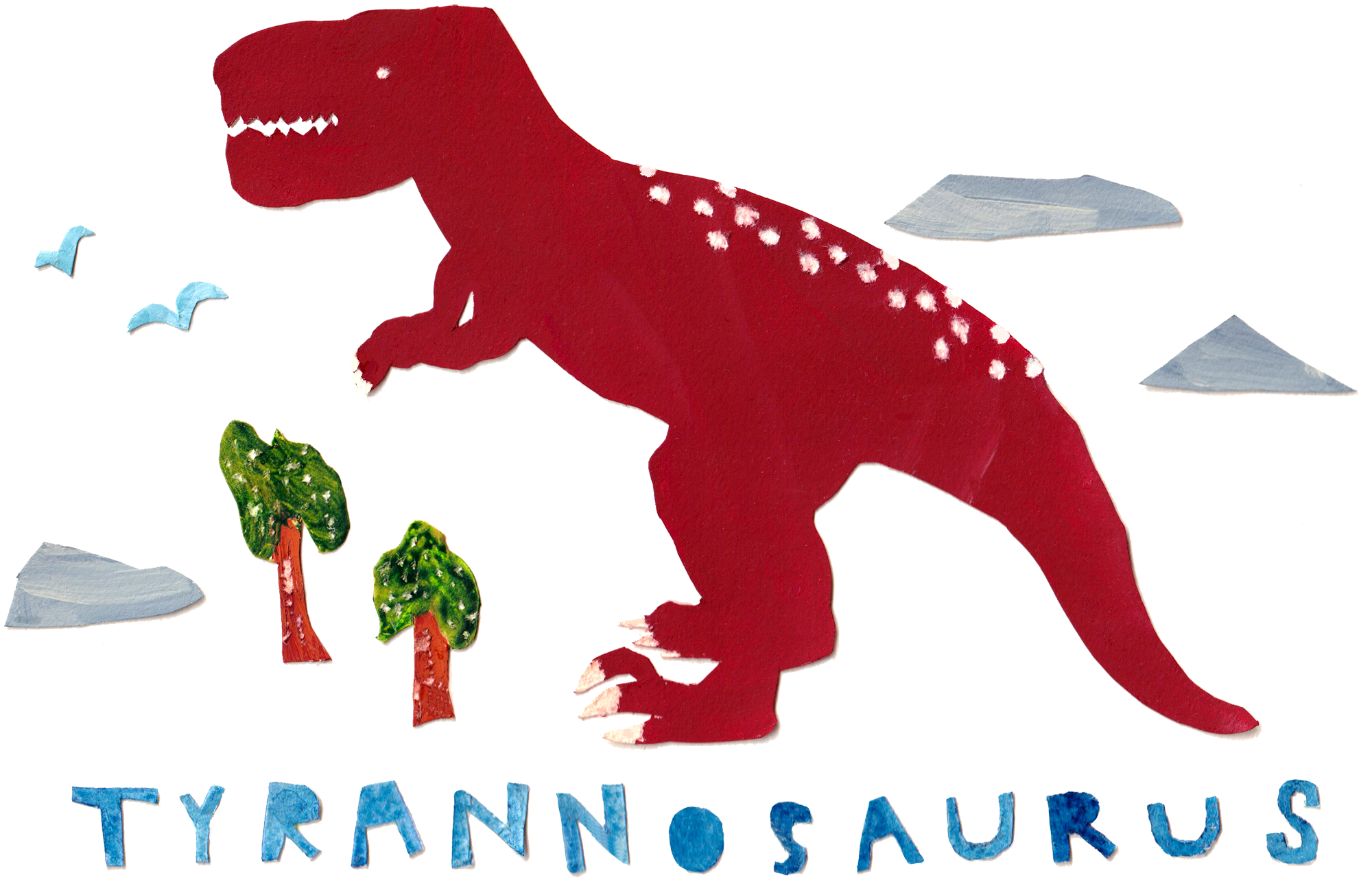 ティラノサウルス恐竜tシャツ Kanako Okamoto Freelance Illustrator Kanako Okamoto S Official Website
